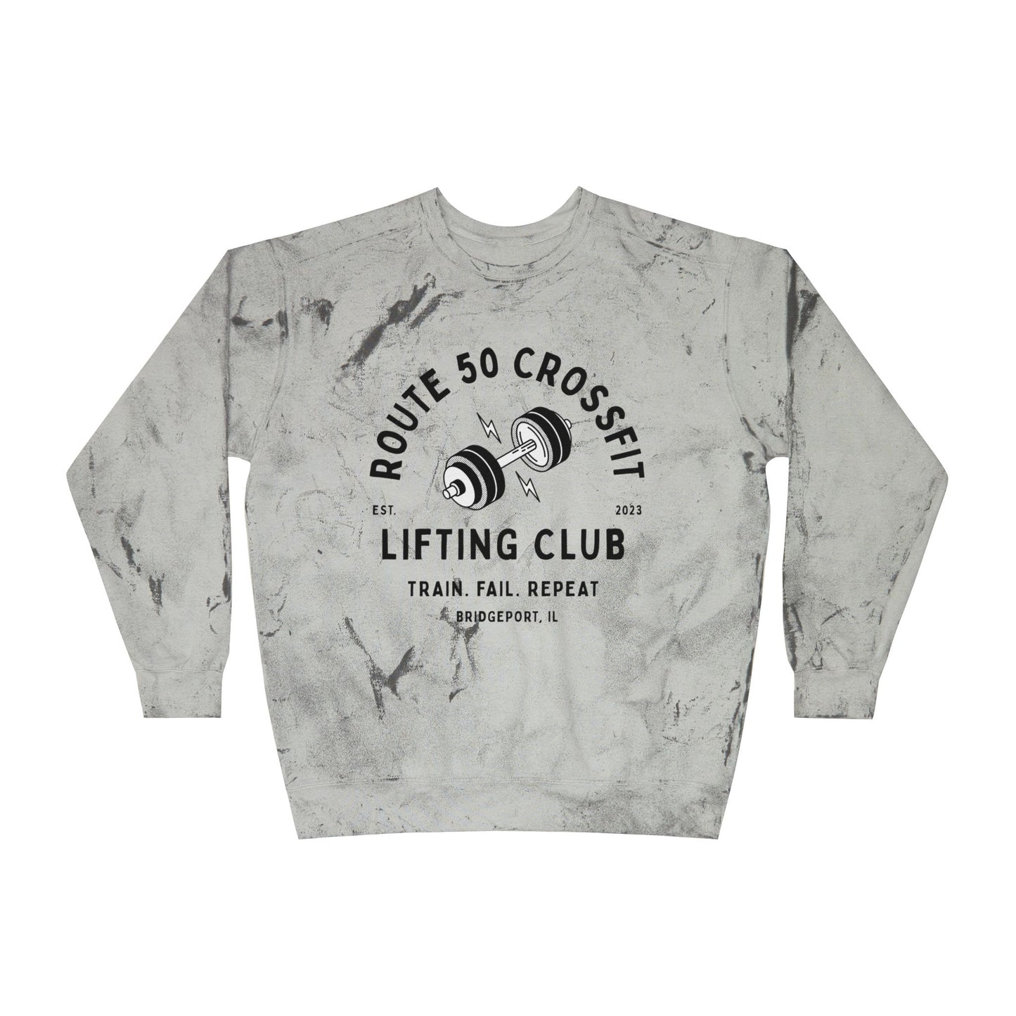 Unisex Color Blast Crewneck Sweatshirt