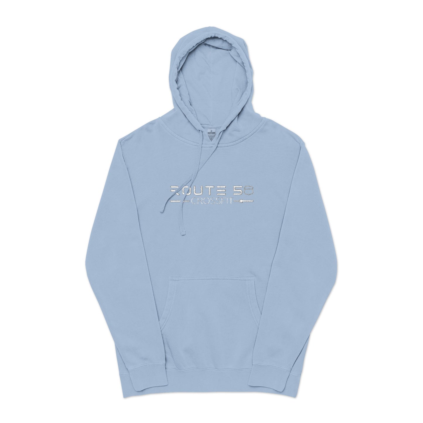 Unisex Pigment-Dyed Hoodie (Embroidery)