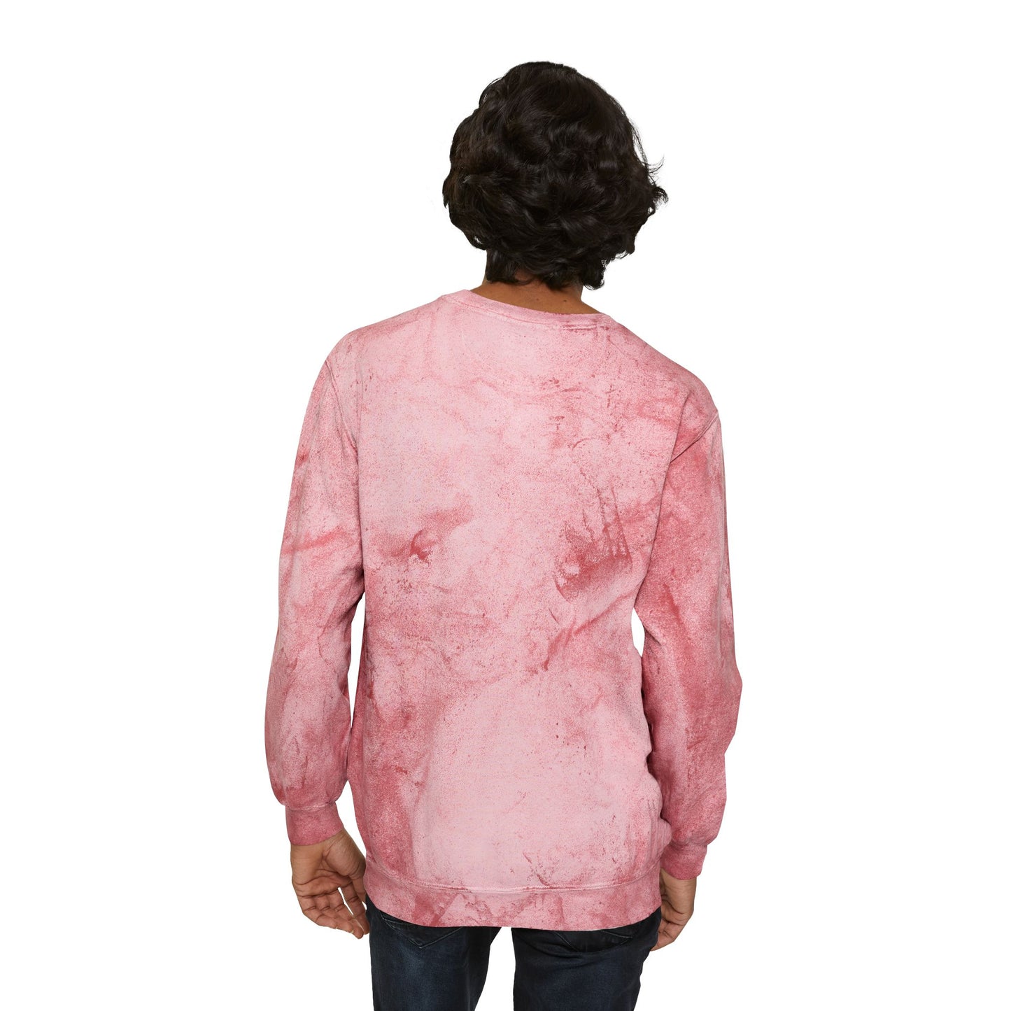 Unisex Color Blast Crewneck Sweatshirt