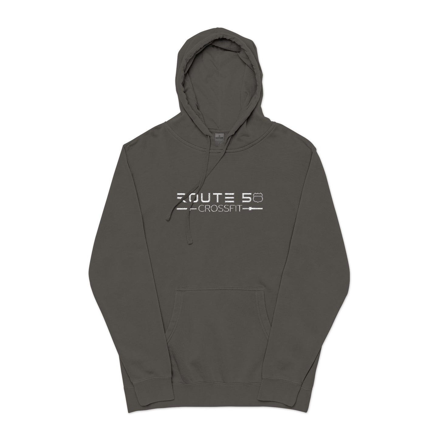Unisex Pigment-Dyed Hoodie (Embroidery)
