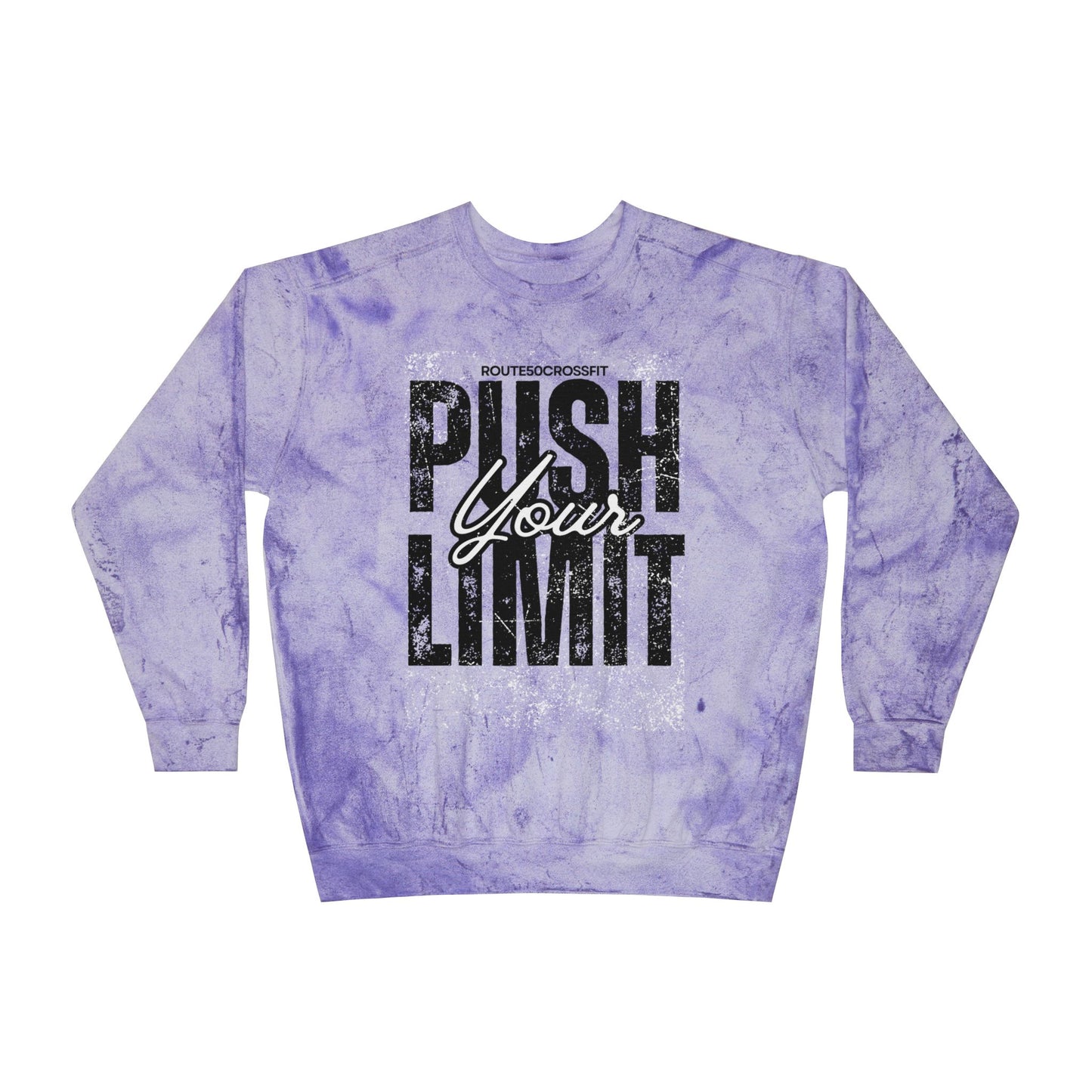 Unisex Color Blast Crewneck Sweatshirt