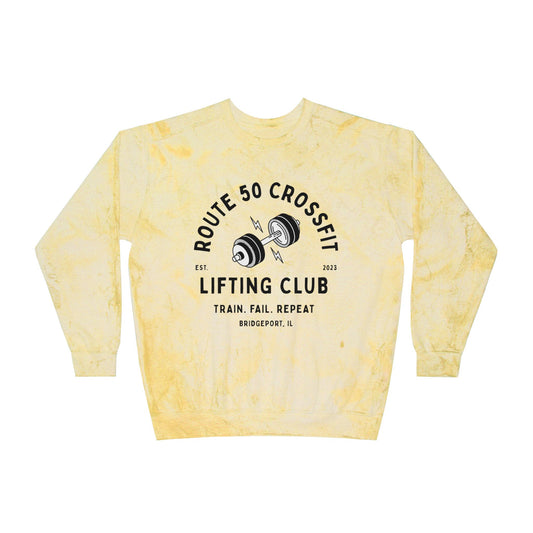 Unisex Color Blast Crewneck Sweatshirt