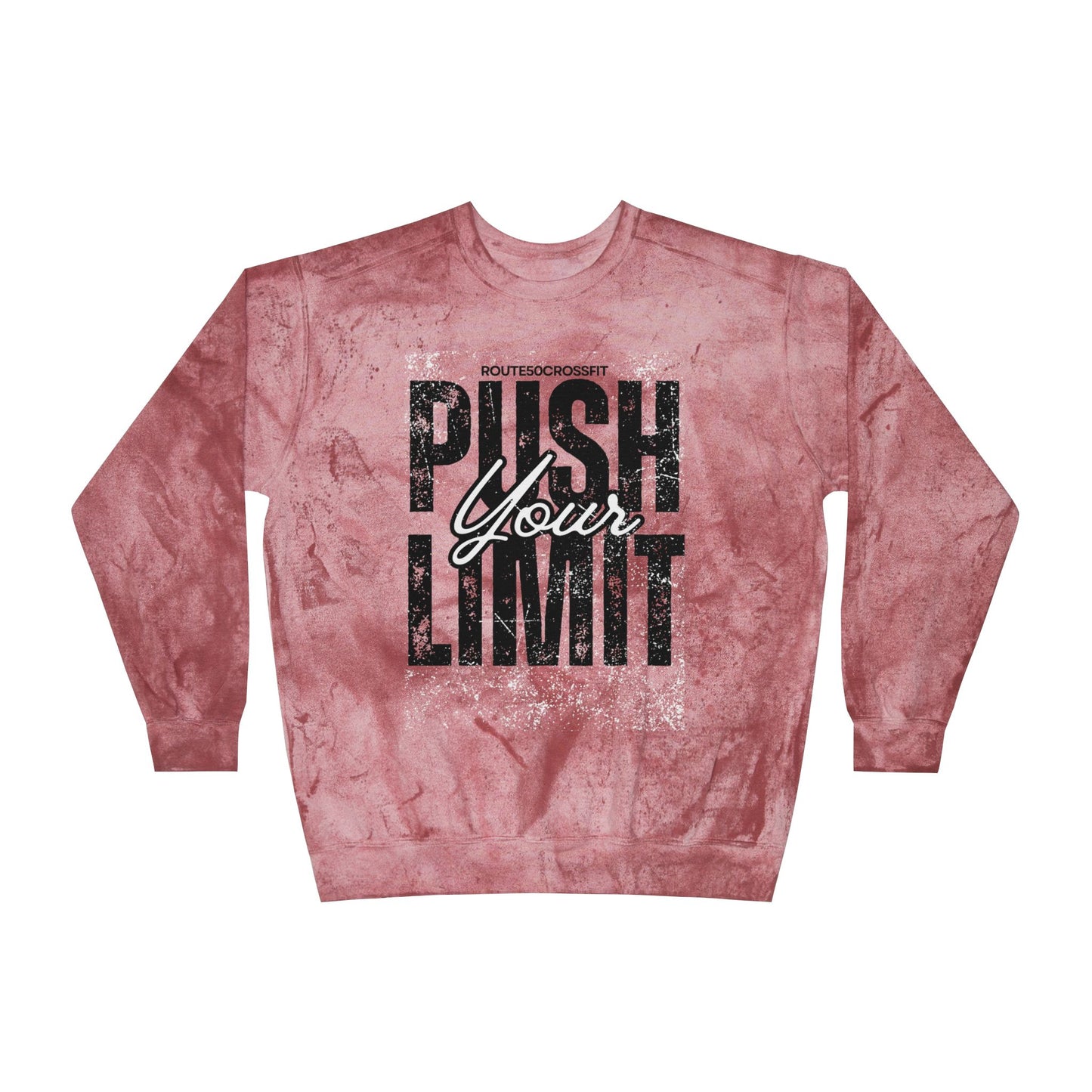 Unisex Color Blast Crewneck Sweatshirt