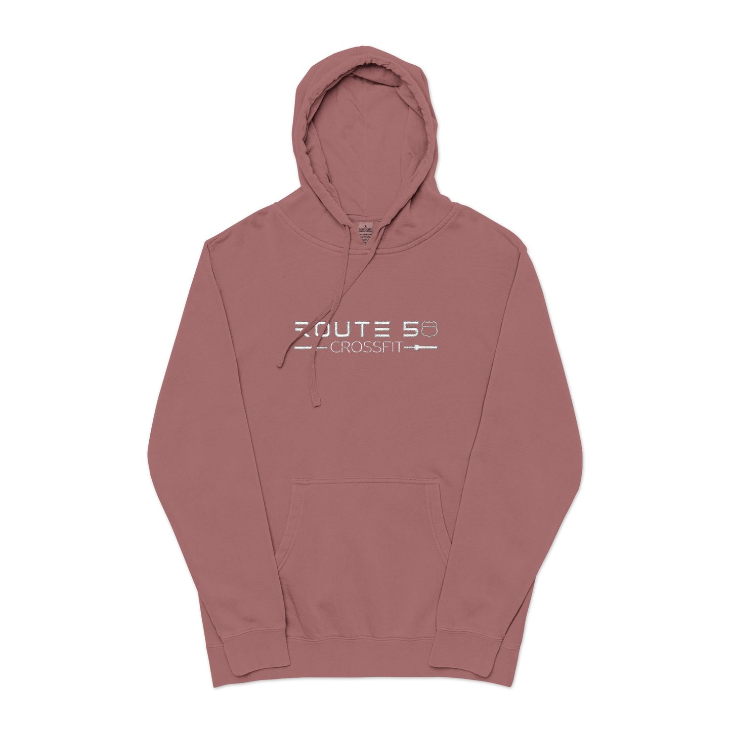 Unisex Pigment-Dyed Hoodie (Embroidery)