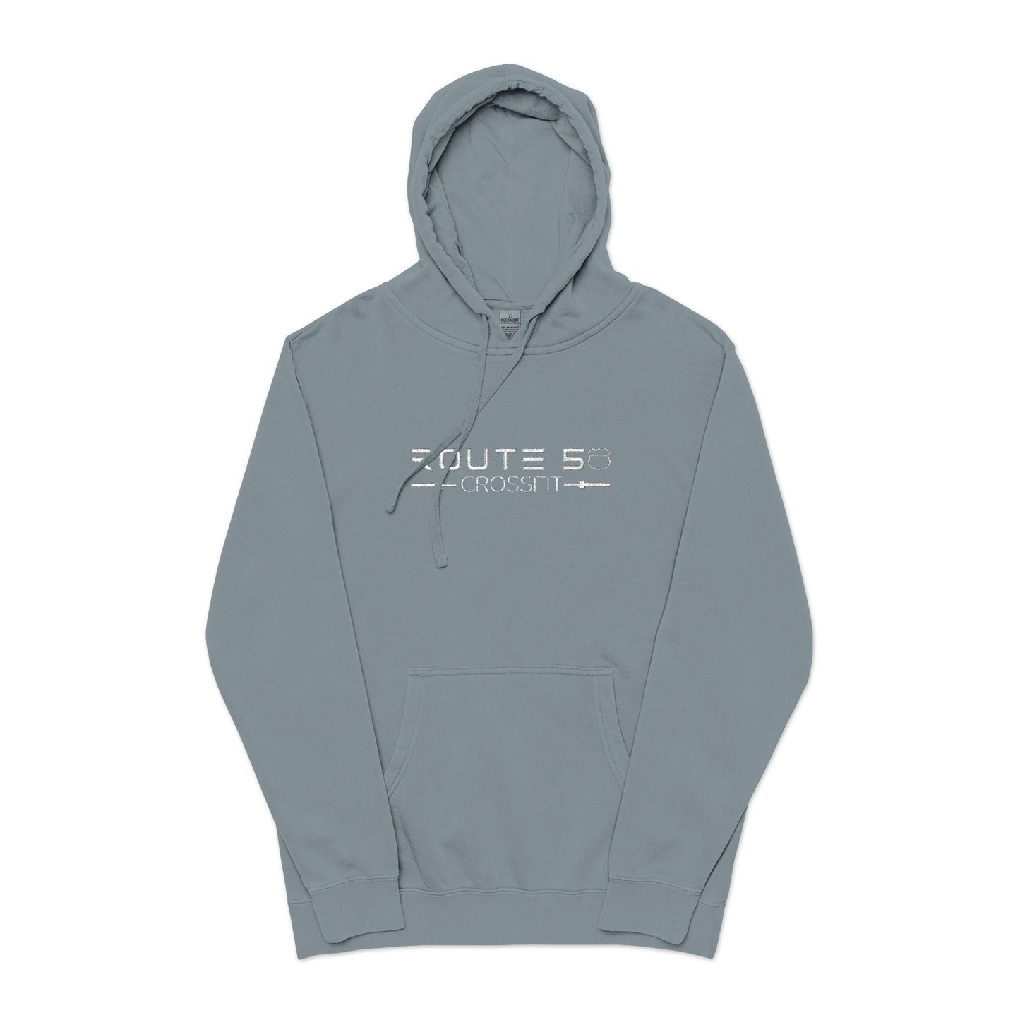 Unisex Pigment-Dyed Hoodie (Embroidery)