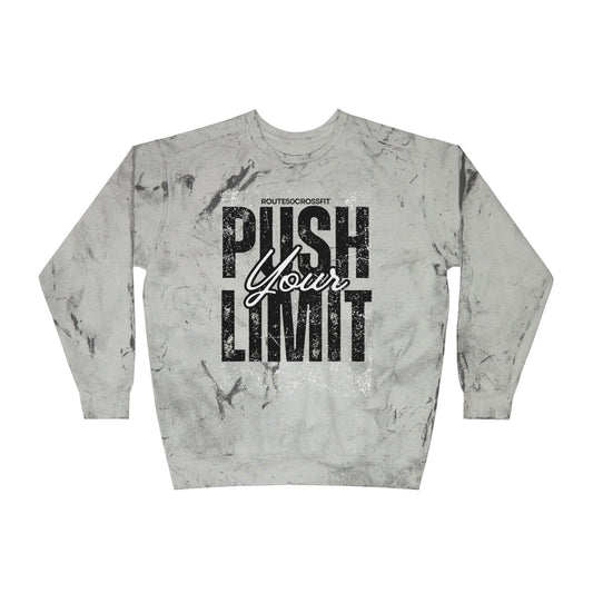 Unisex Color Blast Crewneck Sweatshirt